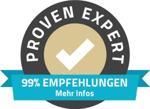 Über 99% empfehlen RollUpDruck24.at aus Österreich.